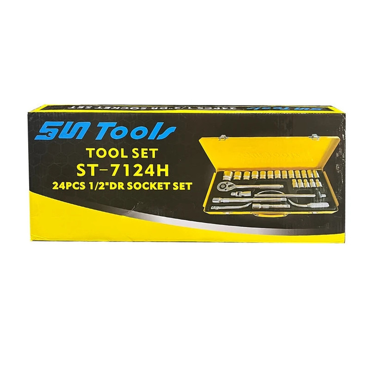 جعبه بکس سان مدل AJ-SKY-ST-7124-24pcs مجموعه 24 عددی