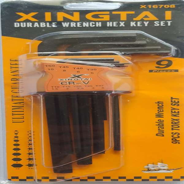 آچار آلن شش گوش ژین تای مدل X16708 مجموعه 9 عددی