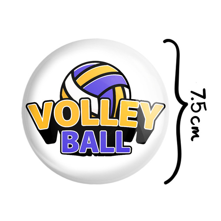 آینه جیبی خندالو مدل والیبال Volleyball کد 26403