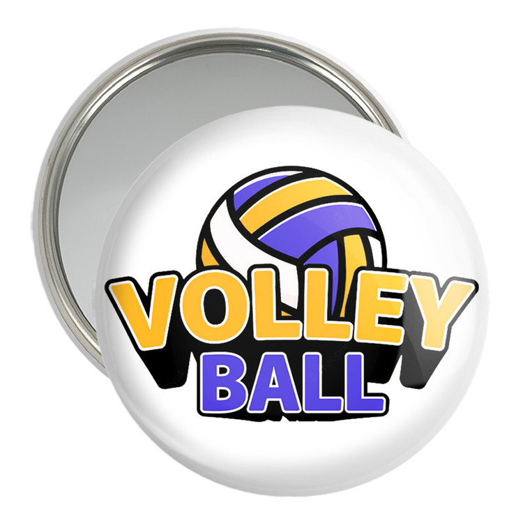 آینه جیبی خندالو مدل والیبال Volleyball کد 26403