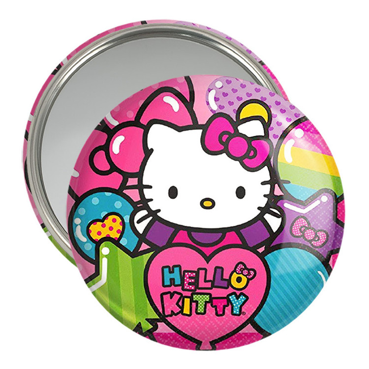 آینه جیبی خندالو مدل هلو کیتی Hello Kitty کد 2481
