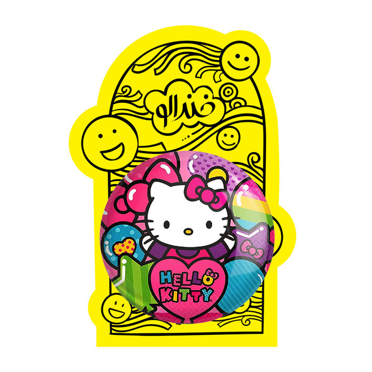 آینه جیبی خندالو مدل هلو کیتی Hello Kitty کد 2481
