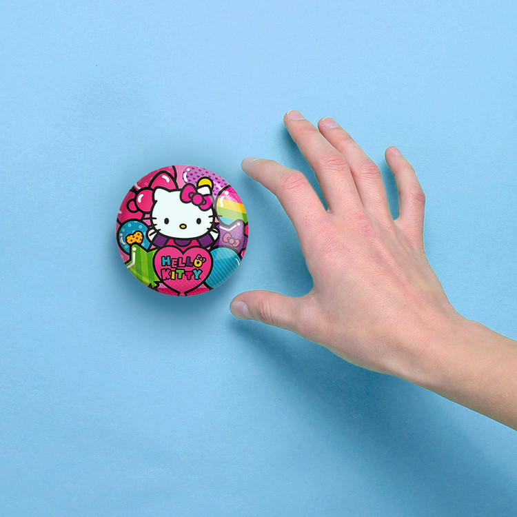 آینه جیبی خندالو مدل هلو کیتی Hello Kitty کد 2481