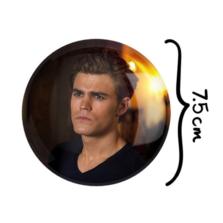 آینه جیبی خندالو مدل استفان سالواتوره The Vampire Diaries کد 23696