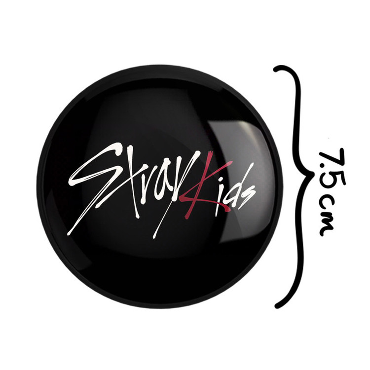 آینه جیبی خندالو طرح گروه استری کیدز Stray Kids مدل تاشو کد 11863