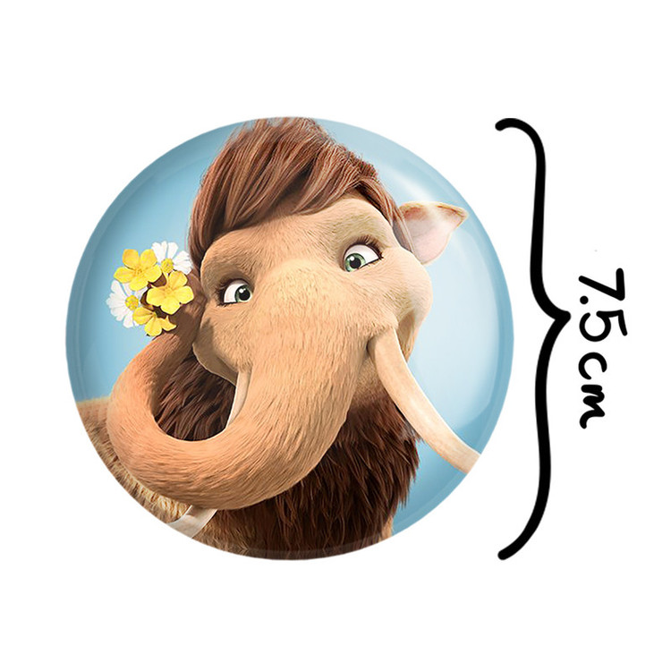 آینه جیبی خندالو طرح انیمیشن عصر یخبندان Ice Age مدل تاشو کد 1909