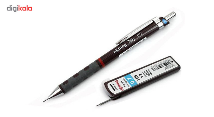 نوک مداد نوکی 0.5 میلی متری روترینگ مدل hi-polymer بسته 2 عددی