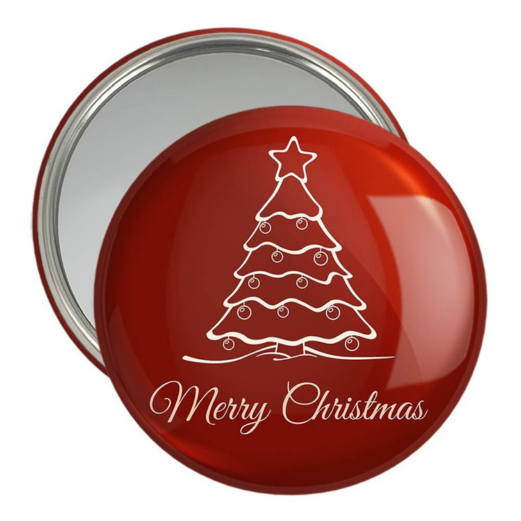 آینه جیبی خندالو مدل کریسمس Christmas کد 22164