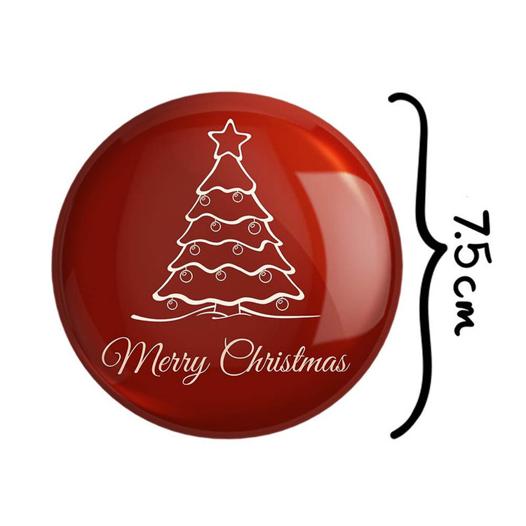 آینه جیبی خندالو مدل کریسمس Christmas کد 22164