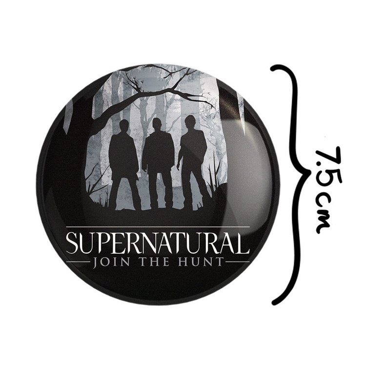 آینه جیبی خندالو مدل سریال سوپرنچرال Supernatural کد 24537