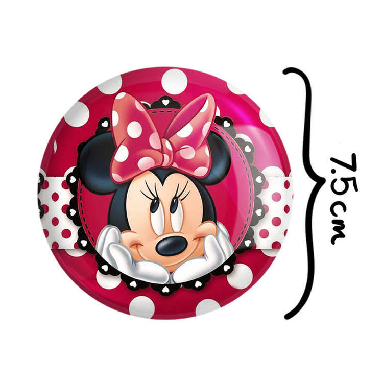 آینه جیبی خندالو طرح میکی موس Mickey Mouse مدل تاشو کد 2417