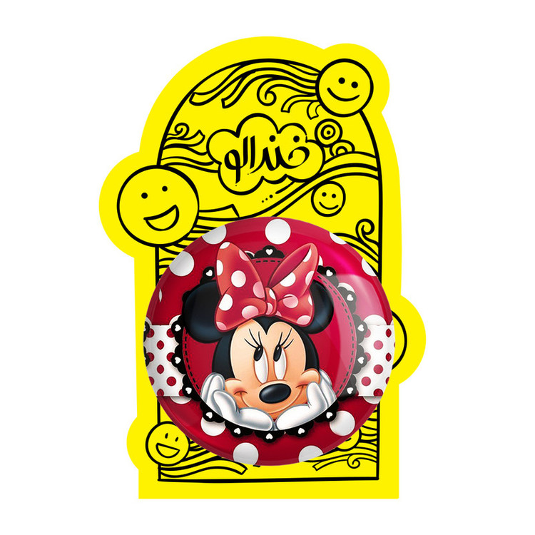 آینه جیبی خندالو طرح میکی موس Mickey Mouse مدل تاشو کد 2417