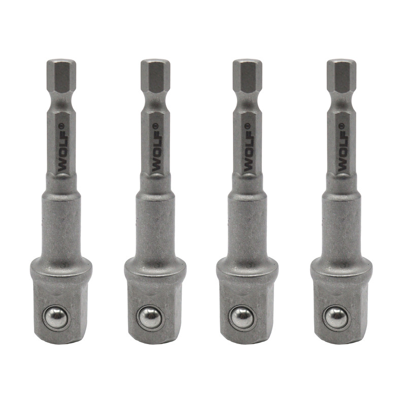 رابط بکس سر دریلی ولف مدل YP-1/2x72MM مجموعه 4 عددی