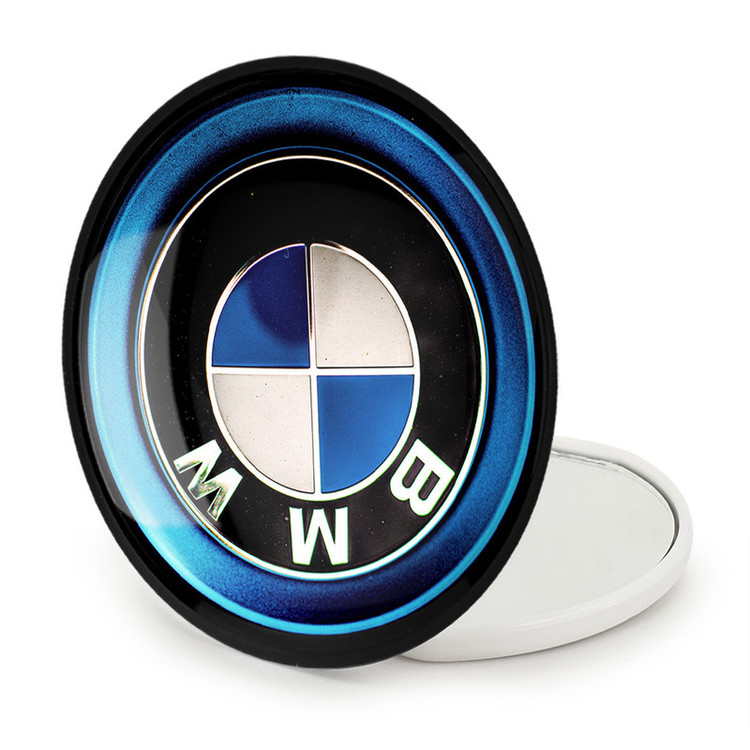 آینه جیبی خندالو طرح بی ام دبلیو BMW مدل تاشو کد 23634