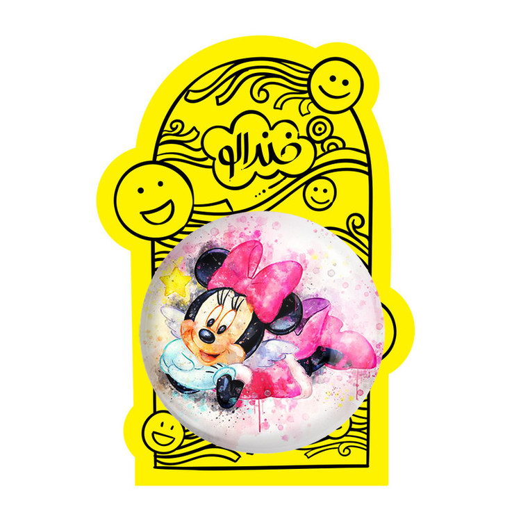 آینه جیبی خندالو مدل میکی موس Mickey Mouse کد 2418
