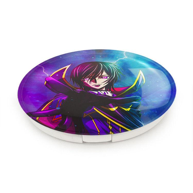 آینه جیبی خندالو طرح لولوش وی بریتانیا انیمه کد گیاس Code Geass مدل تاشو کد 13083