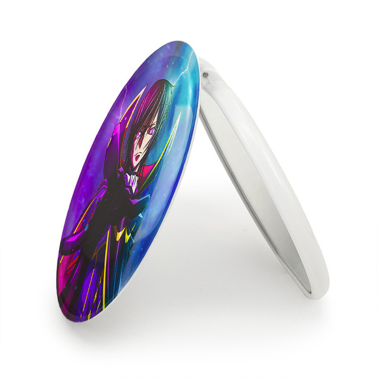 آینه جیبی خندالو طرح لولوش وی بریتانیا انیمه کد گیاس Code Geass مدل تاشو کد 13083