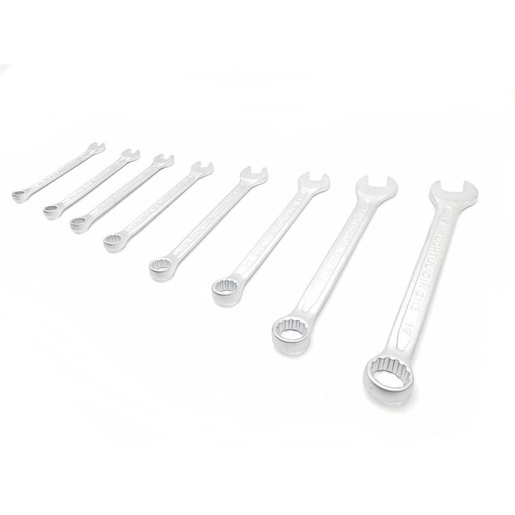 آچار یکسر تخت و یکسر رینگی تک تول مدل 8pc مجموعه 8 عددی