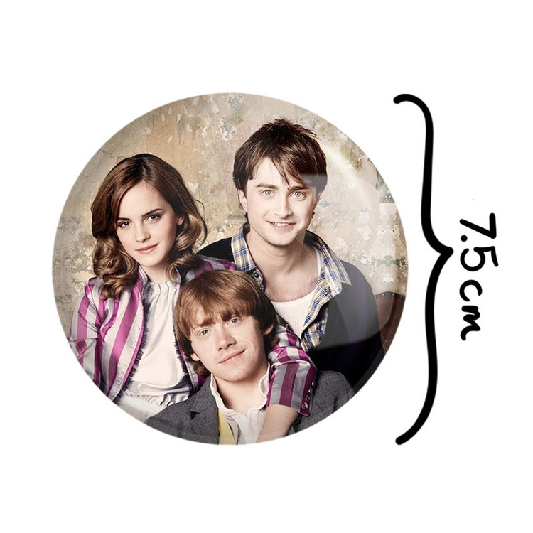 آینه جیبی خندالو طرح هری پاتر Harry Potter مدل تاشو کد 2692