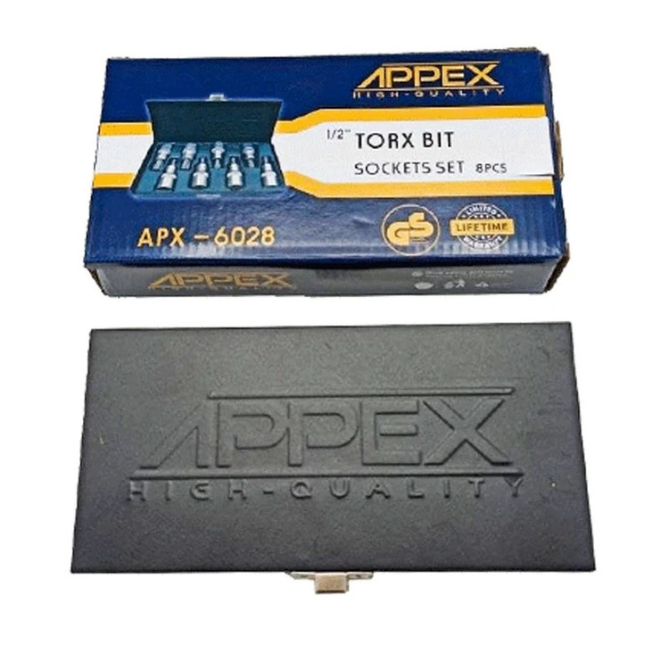 آلن بکس اپکس مدل AJ-APX-6028-1\2INCH S مجموعه 8عددی