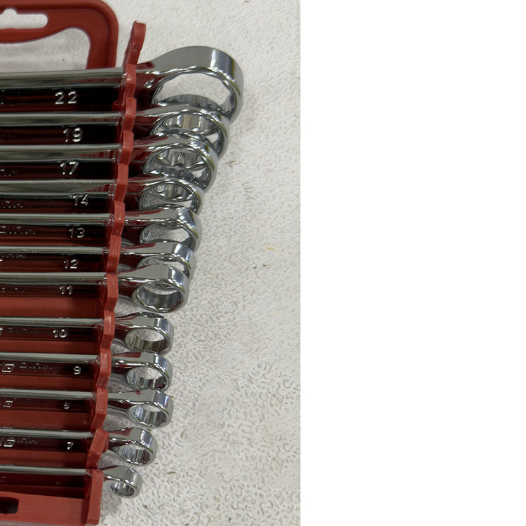 آچار یکسر تخت و یکسر رینگی استرانگ مدل SMT-STRONG-12PCS-22MM مجموعه 12عددی