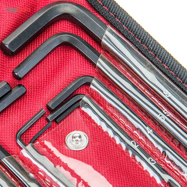 مجموعه 10 عددی آچار آلن توسن مدل T726-B1510
