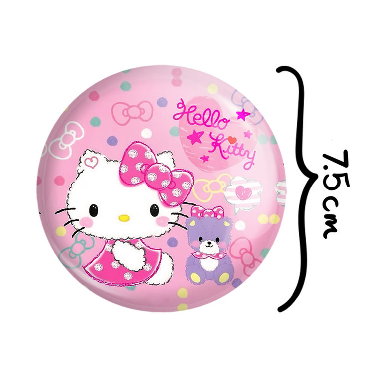 آینه جیبی خندالو طرح هلو کیتی Hello Kitty مدل تاشو کد 2480