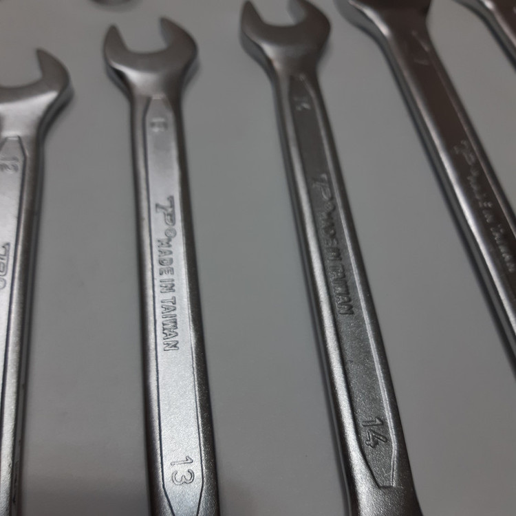 آچار یکسر تخت و یکسر رینگی پرفکت تولز مدل UY211295 مجموعه 12 عددی