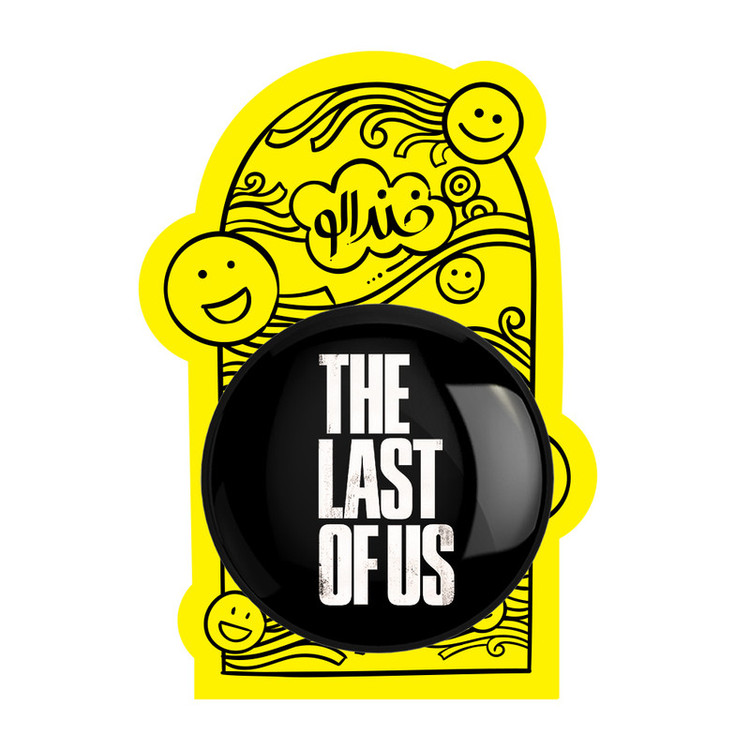 آینه جیبی خندالو طرح The Last Of Us مدل تاشو کد 4865