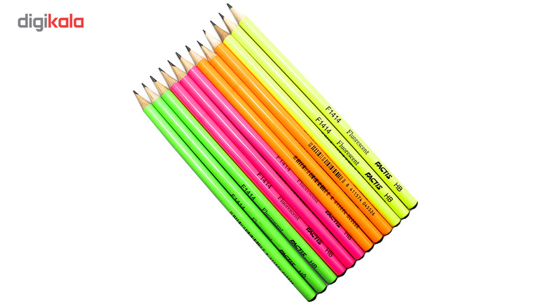 مداد مشکی فکتیس مدل F1414 بسته 12 عددی