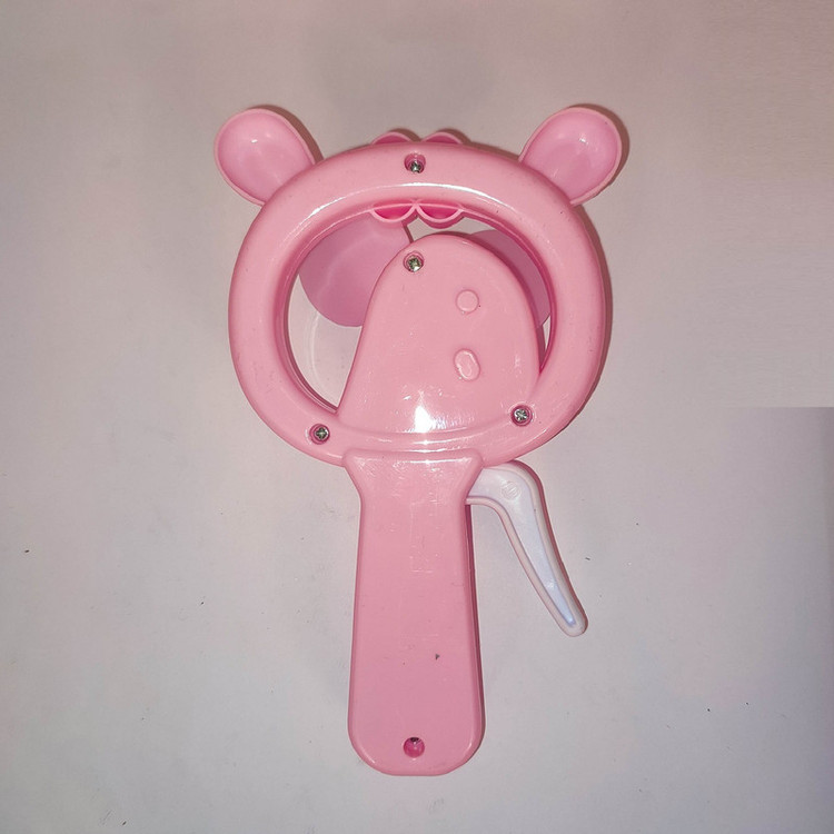اسباب بازی مدل پنکه دستی پلنگ صورتی