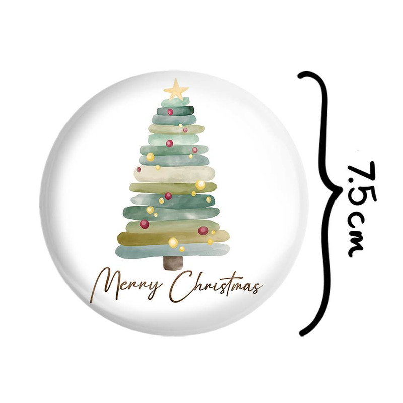 آینه جیبی خندالو مدل کریسمس Christmas کد 22150