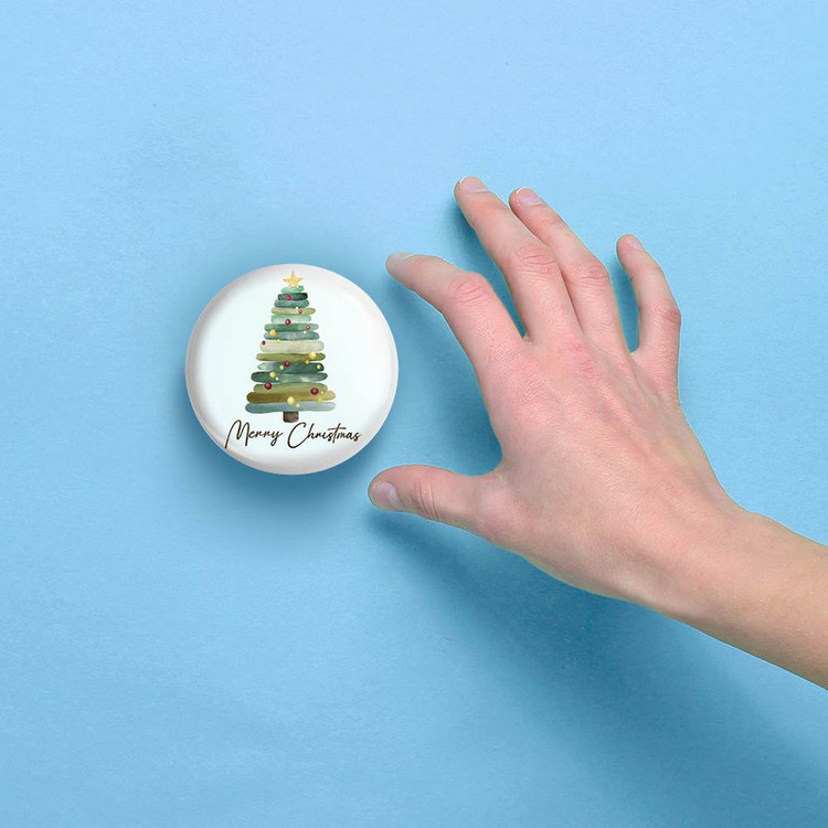 آینه جیبی خندالو مدل کریسمس Christmas کد 22150