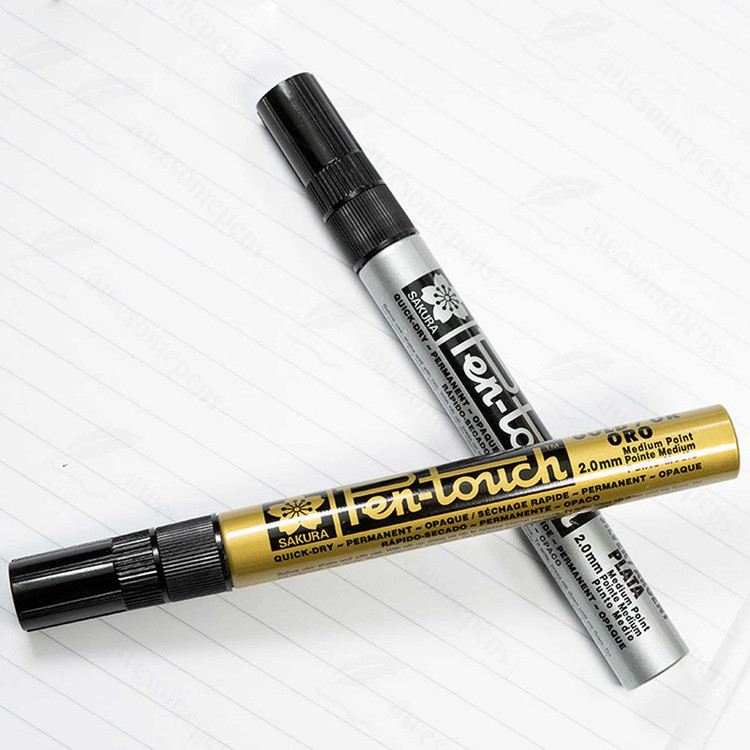 ماژیک ساکورا مدل pen-touch کد slvr