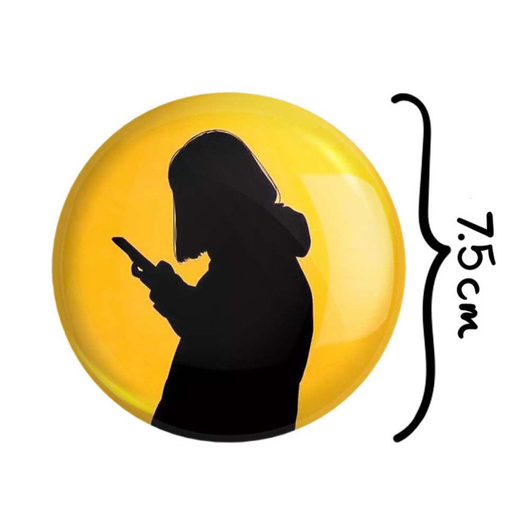 آینه جیبی خندالو مدل دخترونه کد 6034
