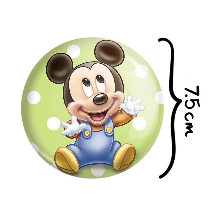 آینه جیبی خندالو مدل میکی موس Mickey Mouse کد 2430