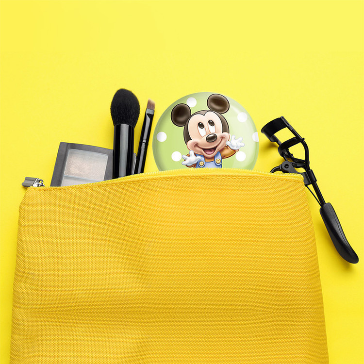 آینه جیبی خندالو مدل میکی موس Mickey Mouse کد 2430