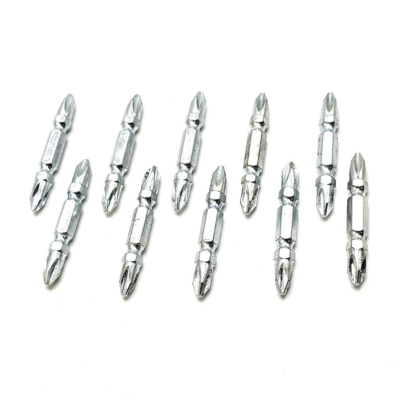 سری پیچ گوشتی دو سر چهار سو مدل SHARP-PH2 مجموعه 10 عددی