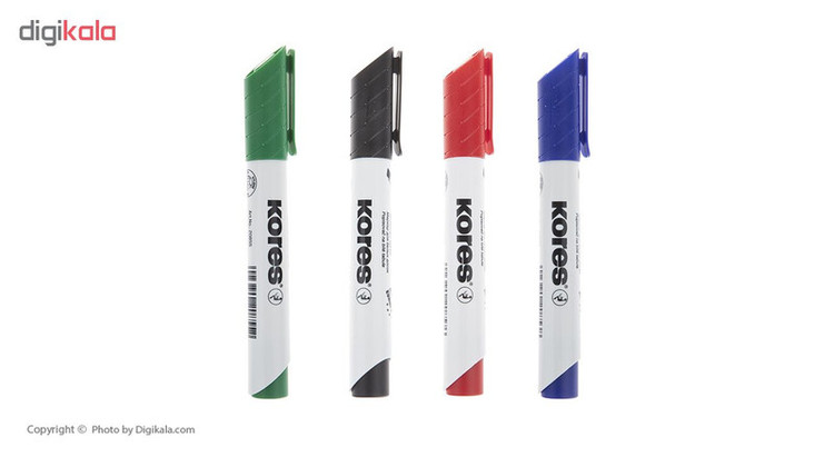 ماژیک وایت برد 4 رنگ کورس مدل K Marker