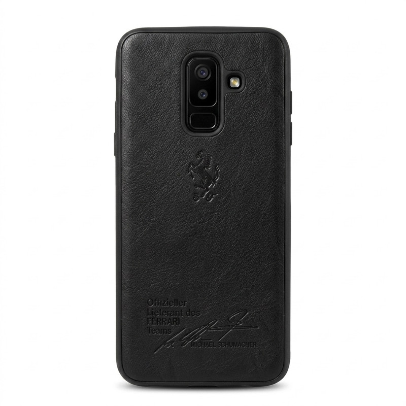 کاور گوشی مدل پشت چرم مناسب برای گوشی موبایل سامسونگ GALAXY A6 PLUS