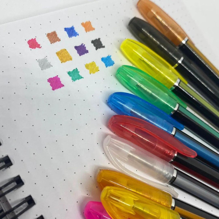 خودکار ژویخوآ مدل neon color بسته 12 عددی
