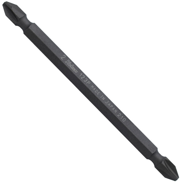 سری پیچ گوشتی دو سر چهار سو کوکن مدل PH2-123Px100