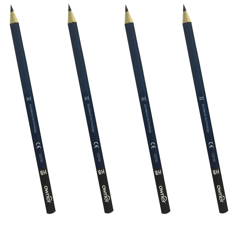 مداد مشکی اونر مدل HB 122100 کد 007 بسته 4 عددی