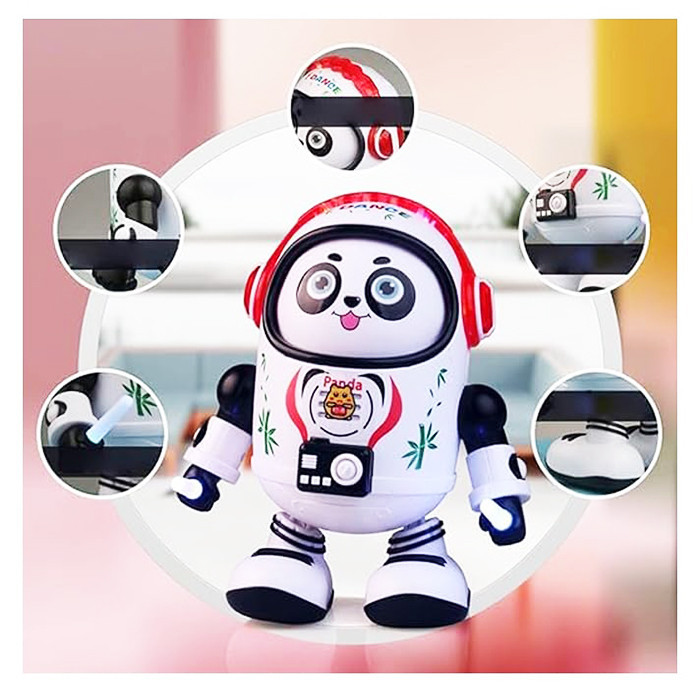 ربات اسباب بازی موزیکال مدل پاندا طرح حرکتی کد YJ-3042
