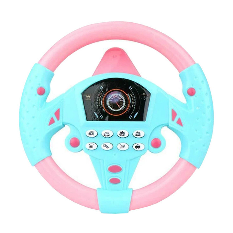 اسباب بازی ناب سل مدل فرمان ماشین داشبوردی موزیکال Musical steering wheel