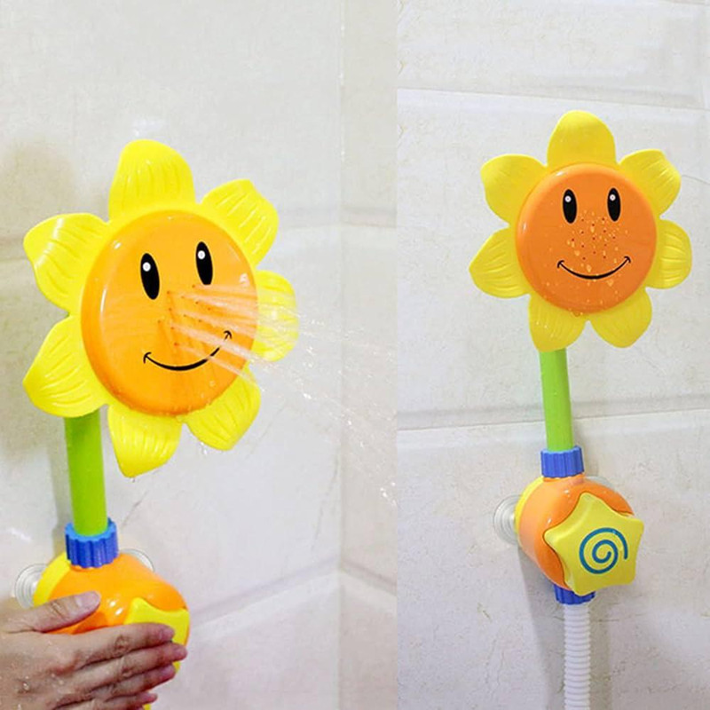 اسباب بازی حمام مدل دوش کودک گل