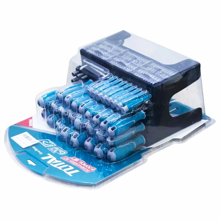 پیچ گوشتی توتال مدل THT-2506100 مجموعه 100 عددی