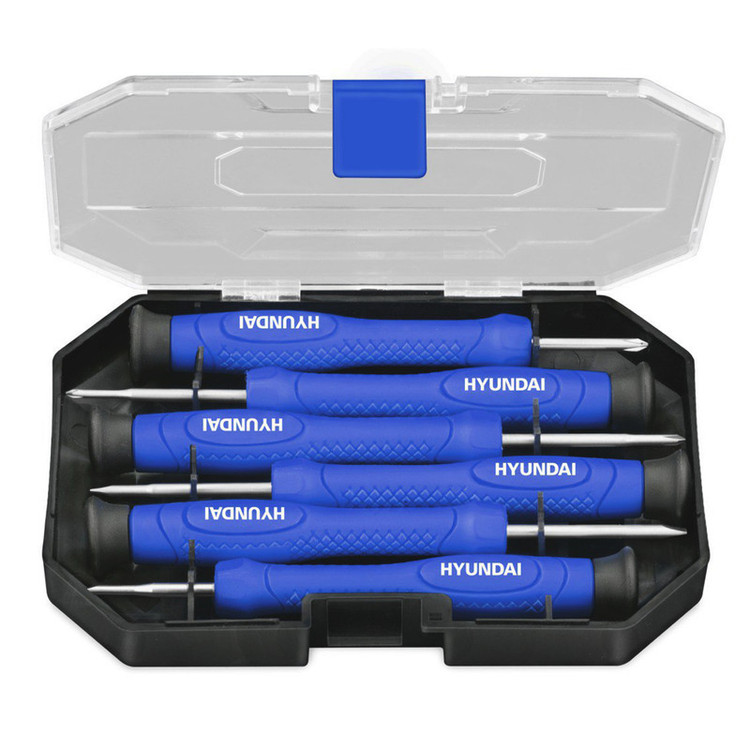 پیچ گوشتی تعمیرات موبایل هیوندای مدل HT-7606 مجموعهی 6 عددی