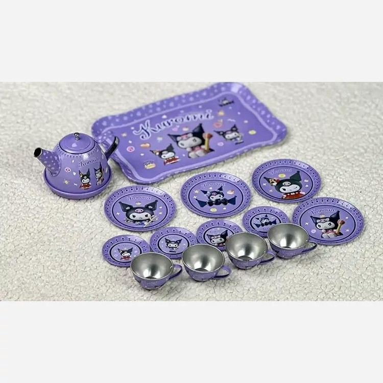 ست 15 تکه اسباب بازی چایخوری طرح کرومی کد 966-50