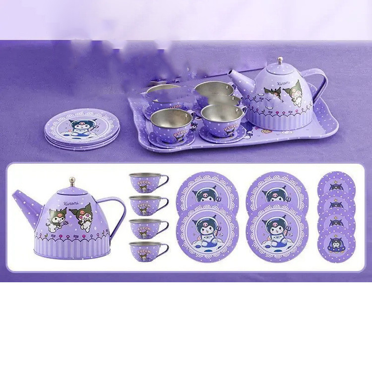 ست 15 تکه اسباب بازی چایخوری طرح کرومی کد 966-50
